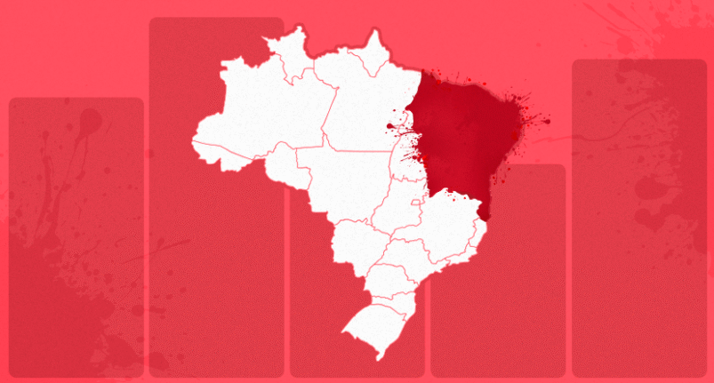 02.06 ViolenciaNE Capa - Dos cinco estados mais violentos do Brasil, quatro estão no Nordeste