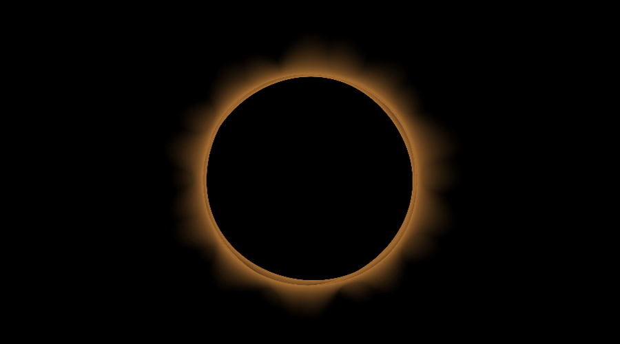 Capa da matéria publicada originalmente na Agência Tatu. "Eclipse solar anular do dia 14 de outubro vai ser visto em todo o Nordeste; Paraíba e Rio Grande do Norte terão maior cobertura" trata-se de uma foto de como seria o eclipse.