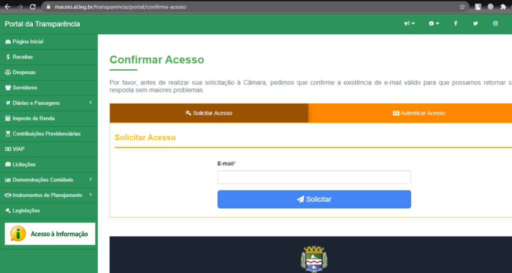 Confira como solicitar informações via LAI aos principais órgãos públicos de AL 4 E SIC CAMERA - Confira como solicitar informações via LAI aos principais órgãos públicos de AL