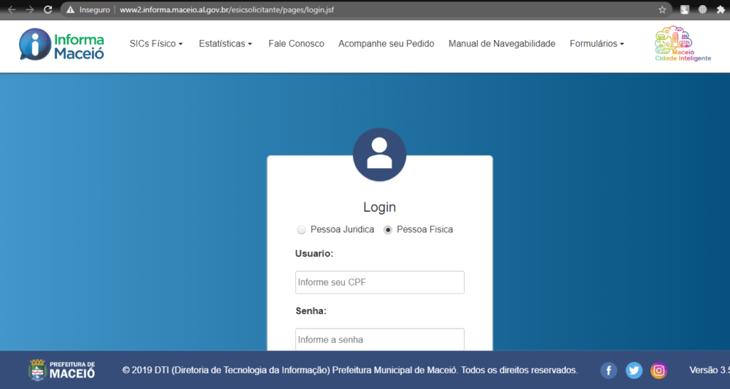 Confira como solicitar informações via LAI aos principais órgãos públicos de AL 3 ESIC PREFEITURA DE MACEIO - Confira como solicitar informações via LAI aos principais órgãos públicos de AL