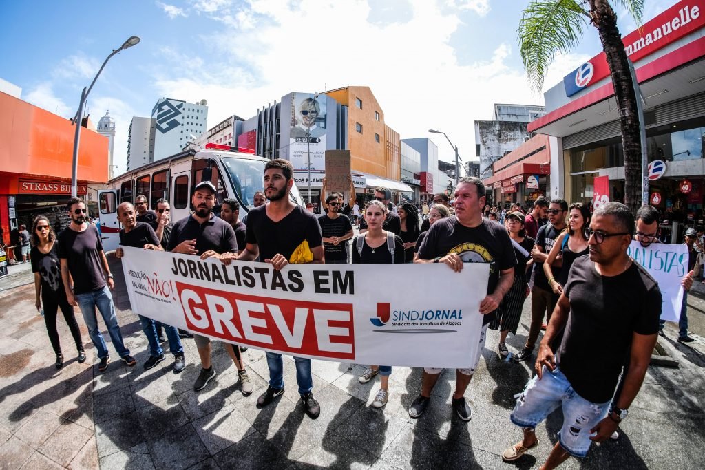 Quando a notícia parou 1 Greve dos Jornalista Alagoas 4 Jonathan Lins - Quando a notícia parou