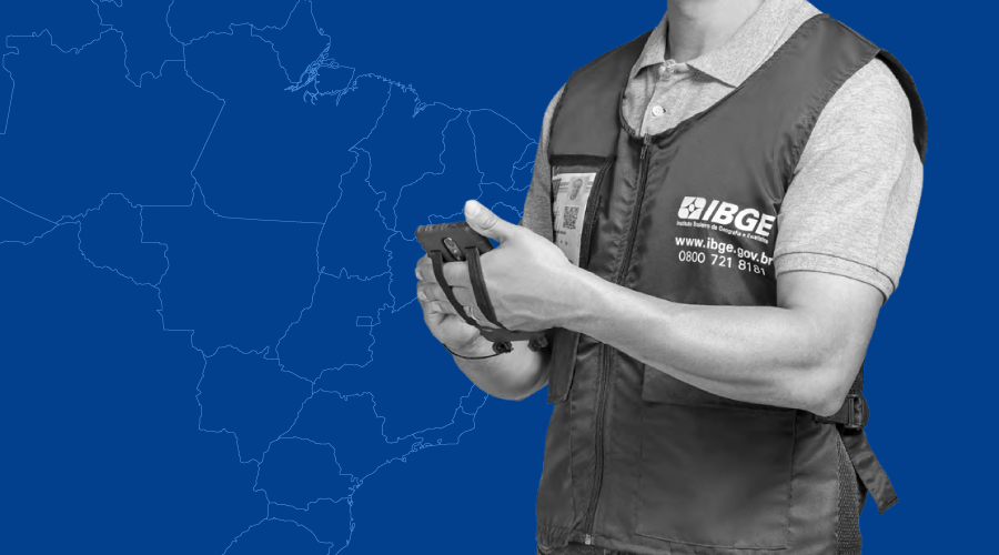 Materia IBGE - Rio Grande do Norte e Pernambuco lideram andamento do Censo 2022