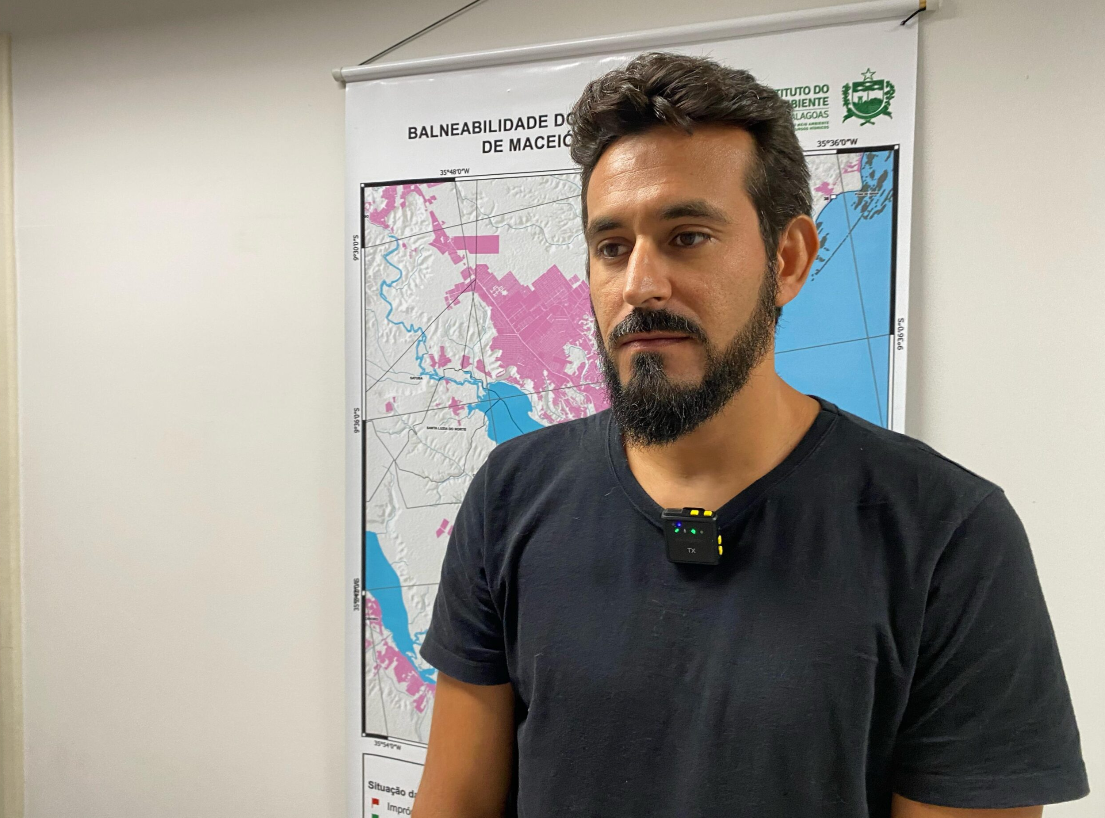 Praias alagoanas acumulam anos de poluição recorrente, revela levantamento inédito de análises do IMA 5 Paulo Lira Gerente do Laboratorio IMA - Praias alagoanas acumulam anos de poluição recorrente, revela levantamento inédito de análises do IMA