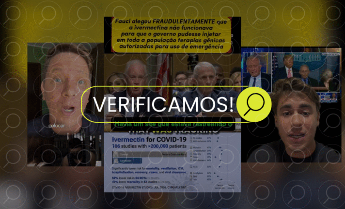 checagem covid - Desinformação sobre a origem da covid-19 volta a circular após audiência de Anthony Fauci nos EUA