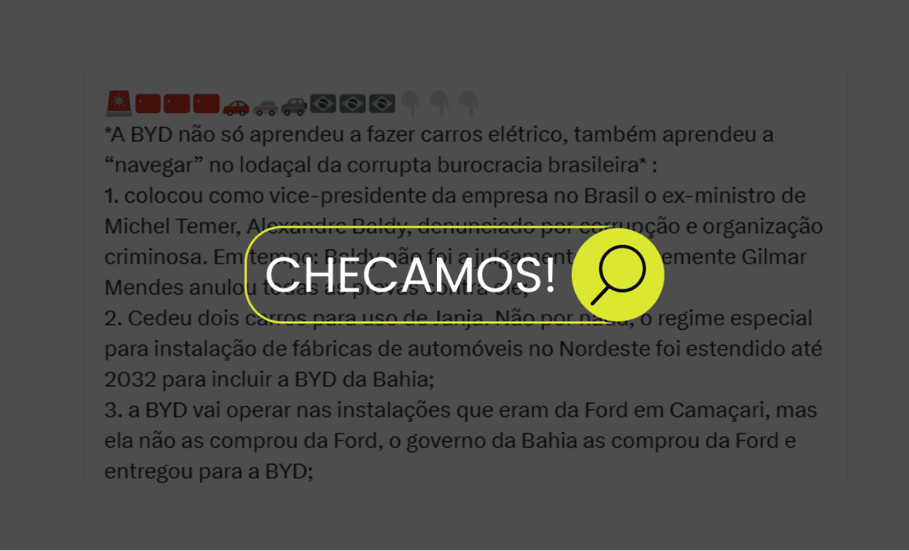 byd importação taxa