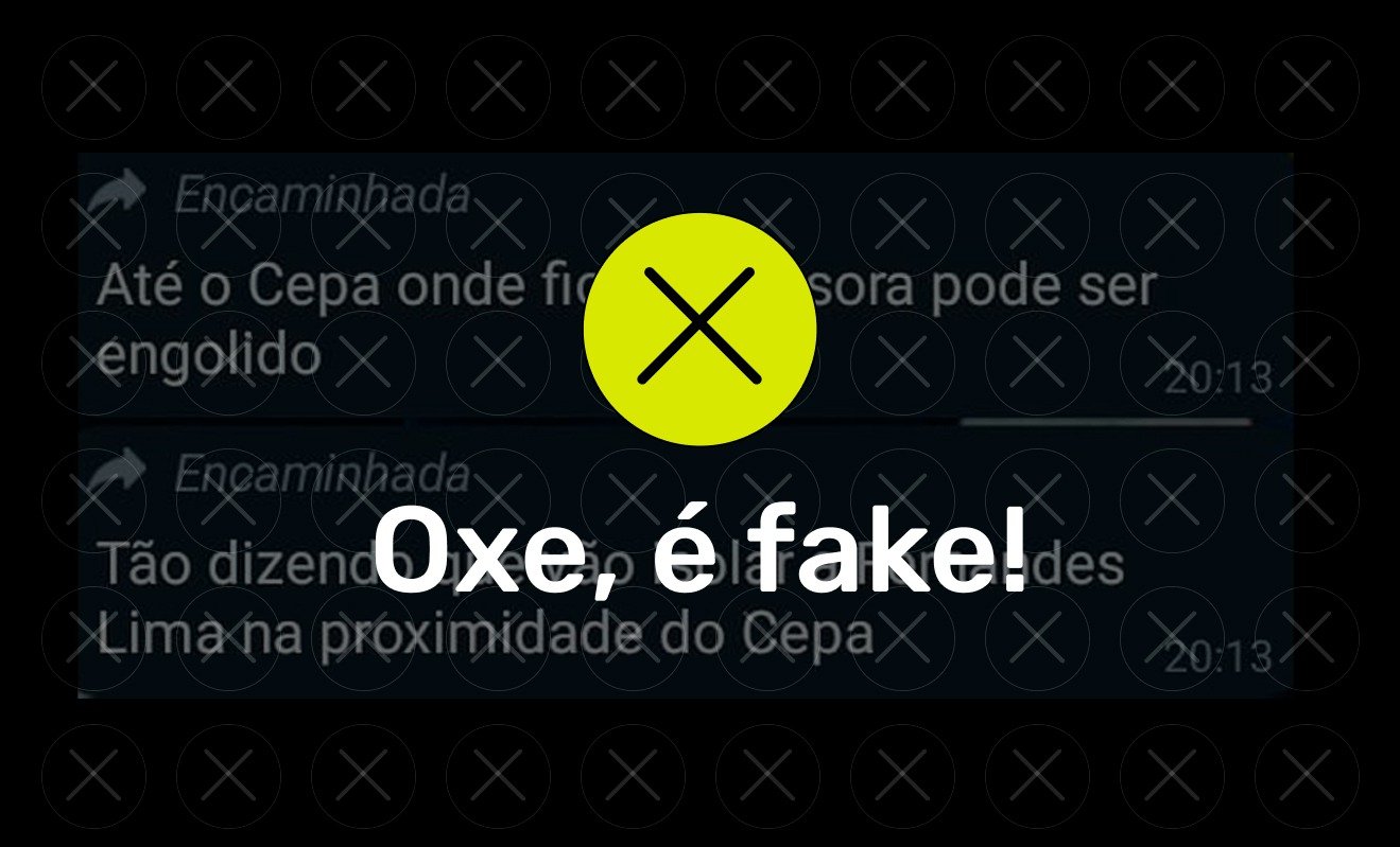 É falso! Colapso de mina da Braskem não deve afetar principal avenida de Maceió 1 fake cepa braskem - É falso! Colapso de mina da Braskem não deve afetar principal avenida de Maceió