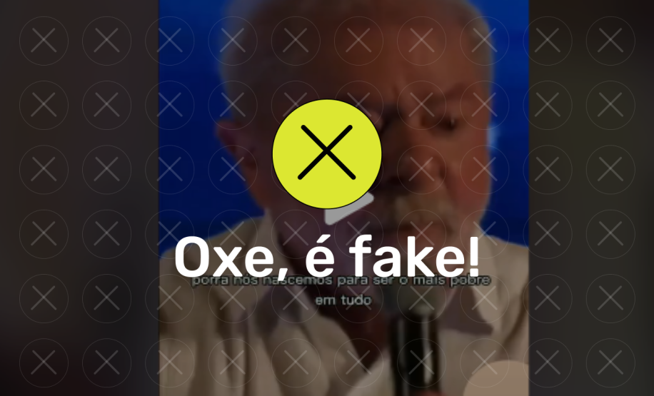 Vídeo descontextualiza discurso de Lula sobre o Nordeste