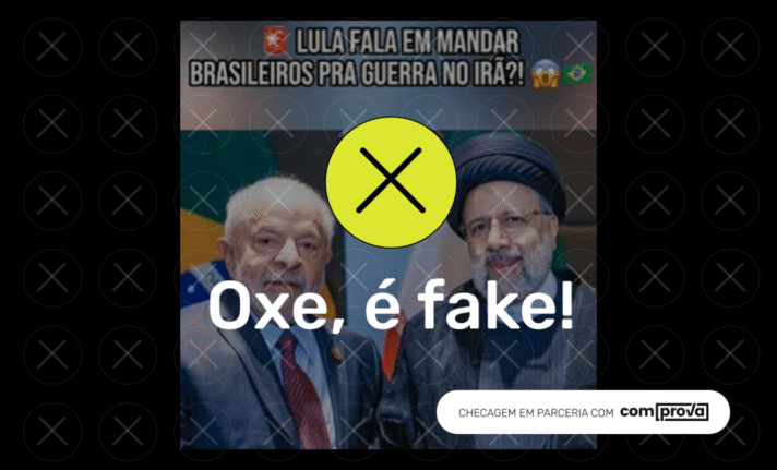 Lula não falou que enviará brasileiros a guerra