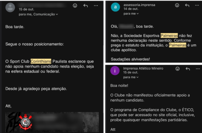 print - Clubes e torcidas organizadas: como se posicionam politicamente