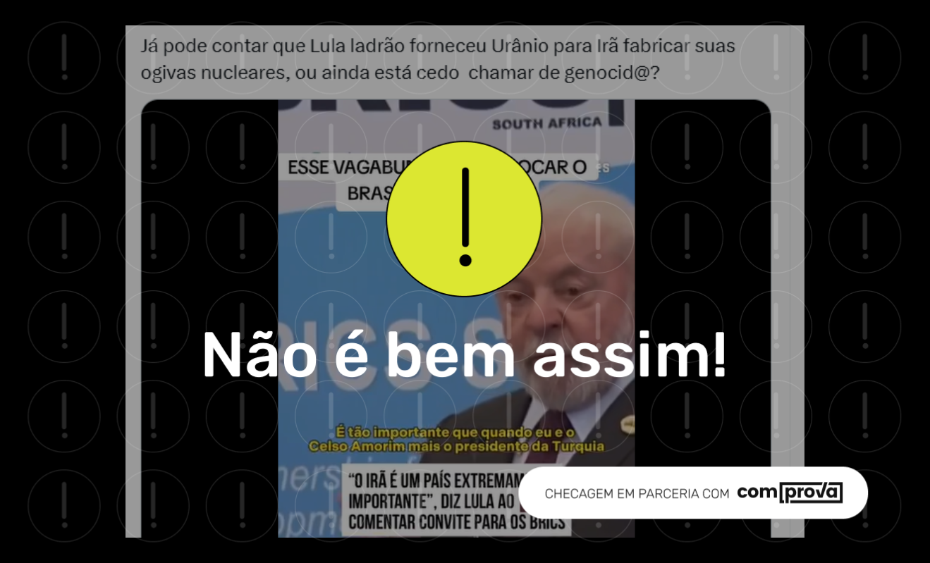 Brasil não forneceu urânio ao Irã, nem exporta o metal para fins bélicos 1 uranio